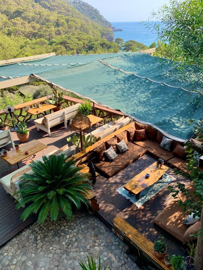 Large Bungalow With Sea View In Kabak Bay, Oeluedeniz Fethiye Luaran gambar