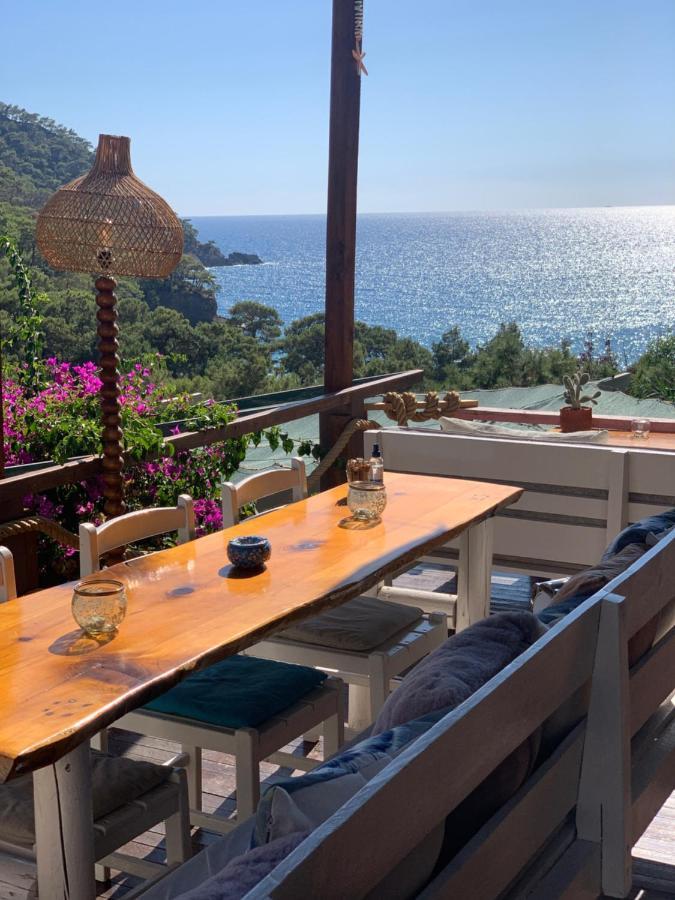Large Bungalow With Sea View In Kabak Bay, Oeluedeniz Fethiye Luaran gambar